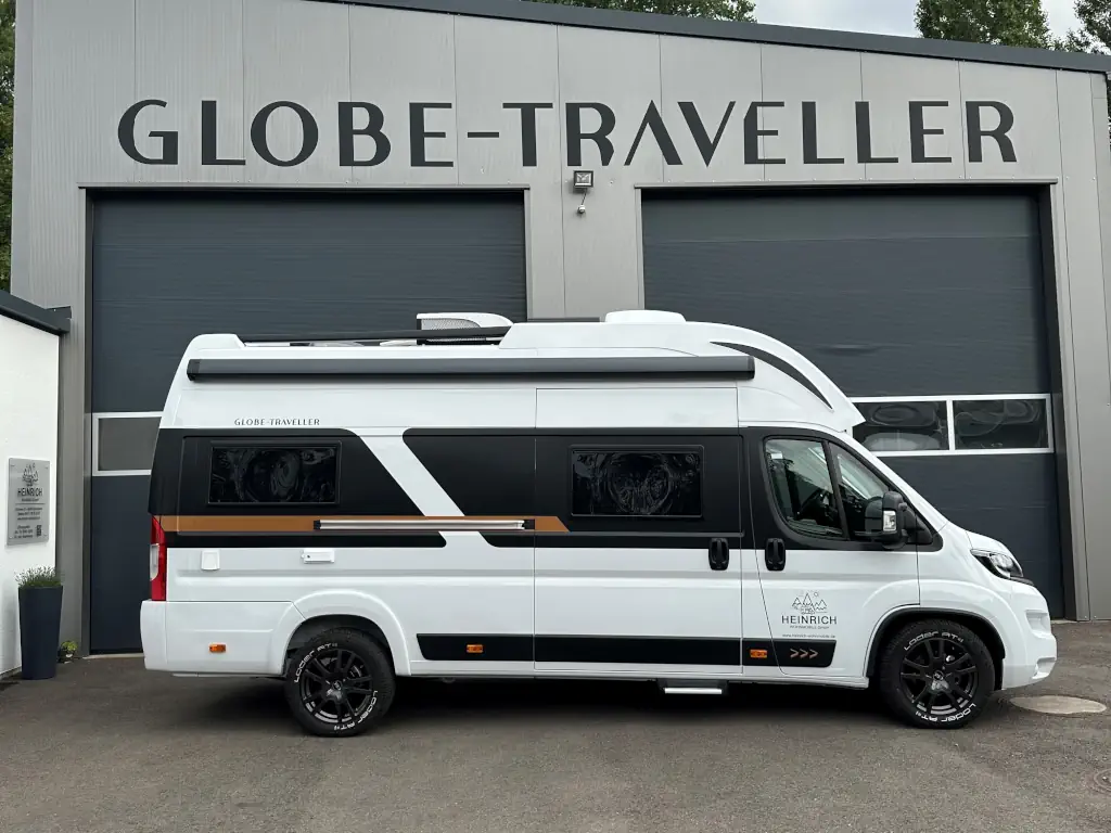Heinrich Wohnmobile Mietflotte - GLOBE TRAVELLER - Voyager Z white